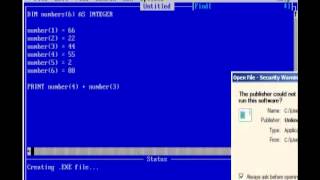 QB64 Tutorial 15 - Arrays