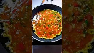 Simple and Easy Masala Omelette Recipe | #shorts #viralvideo #ytshorts  🥵💯