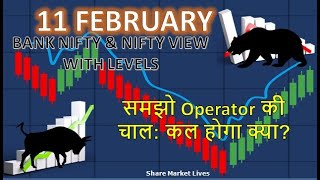 NIFTY BANK NIFTY view Tomorrow Friday 11 February 2022  nifty prediction tomorrow Friday 11 February