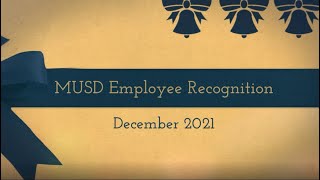 Employee Recognition Video - December 2021