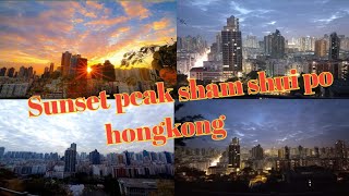 Hongkong||Sunset peak sham shui po