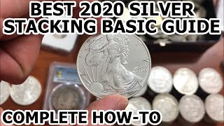 BEST 2020 Silver Stacking Beginners Guide - How To Stack Silver & Make Money (BEST VIDEO)