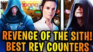 THE SITH SHALL RULE ONCE MORE! Darth Revan + Palpatine Best Counter for Galactic Legends Rey!