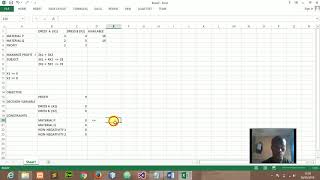 Using Solver to maximize profit