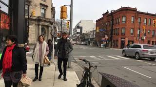 Toronto Neighbourhood Walk - Dundas St through The Junction \u0026 Dupont St - Junction Triangle - 4K