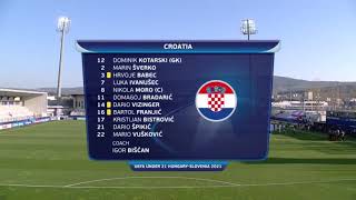 croatia 1 vs 2 England UEFA under 21 championship highlight 2021