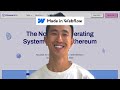 Webflow Showcase: EthereansOS