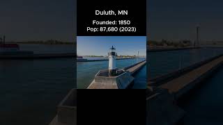Random US Towns: Duluth, MN #shorts