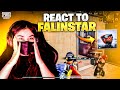 Reacting To FALLINSTAR Gameplay 😍🔥 | REACTION SERIES PART 1 💥 | PJ HAYAT | PUBGMOBILE