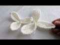 crochet mini tulip petals