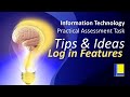 IT PAT Tips and Hints | Login Features