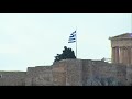 raw president obama visits acropolis