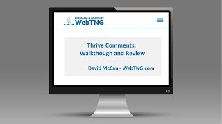 Thrive Comments: Walkthrough and Review