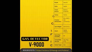 Specifications Sensor Type Electrochemical, catalytic, and infrared sensors Measurement Range Adjust