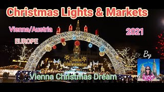 YT 2 CHRISTMAS LIGHTS \u0026 MARKETS VIENNA 2021  241221