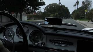 1957 Alfa Romeo Giulietta Spider - Driving in La Jolla, CA