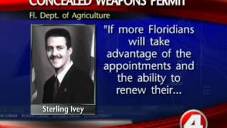 Florida speeding up concealed weapon permit renewals