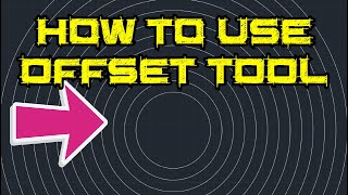 AutoCAD 2023 Tutorial - How To Use The Offset Tool