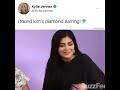 kylie finds kim s $75 000 earring at the bottom of the ocean shorts youtubeshorts shortvideo