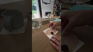 Framing an Oriental Poppy Petal from the Garden - life i design