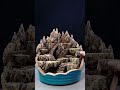 using broken clay pots to create creative micro landscapes moss micro landscape利用破瓦罐製作創意微景觀 苔蘚微景觀