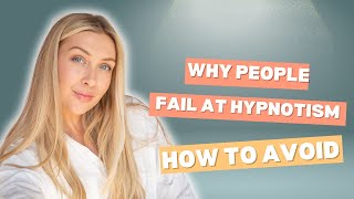 Why Most People Fail at Hypnotism and How to Avoid It