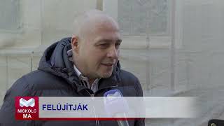 Miskolc Ma 2025.01.14.: Megújul a Grabovszki-ház