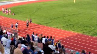 Lucas' 100 meters 1st Place Mascoutah Meet.wmv