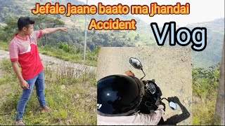 जेफाले जाने बाटोमा झन्डै Accident भयो , खोर्साने , केराबारी र भोगटेनी गाउपालिका vlog, Morang nepal