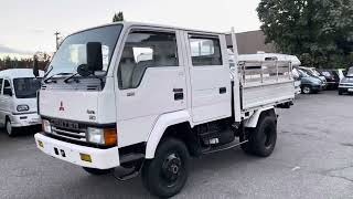 Mitsubishi Canter Fuso crew cab 4x4 10SPD diesel 4.2L 4D32