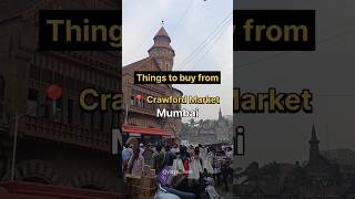 Crawford Market in Mumbai | Best Street Shopping Market in Mumbai | #youtube #shorts