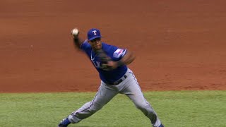 TEX@TB: Beltre makes a diving stop to retire Smith