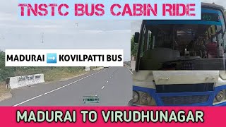 Madurai to Virudhunagar | TNSTC Bus Cabin Ride | Travel Advisor