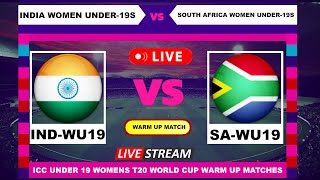 SA-WU19 vs IND-WU19 Live Cricket Today