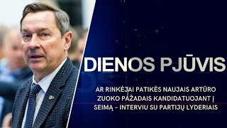 Ar rinkėjai patikės naujais Artūro Zuoko pažadais kandidatuojant į Seimą? | DIENOS PJŪVIS