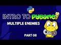 Pygame Tutorial for Beginners | Python Game Development Course | Multiple Enemies