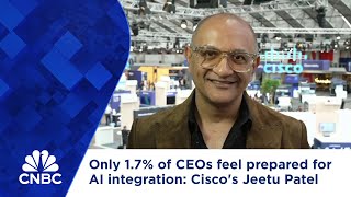 Only 1.7% of CEOs feel prepared for AI integration, says Cisco's Jeetu Patel