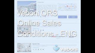 Veboni ORS Online Sales Conditions - ENG