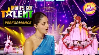Golden Girls का यह Act देखकर खुला रह गया Ananya का मुँह | India's Got Talent S10 | Performance