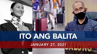 UNTV: Ito Ang Balita | January 27, 2021