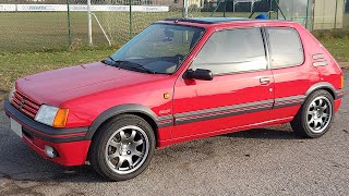 Peugeot 205 1.9 GTI (1988) onboard