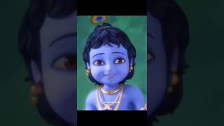 जब श्रीकृष्ण ने उठाया गोवर्धन पर्वत 🗣️💫.....#ytshorts #viralshort #krishna