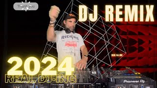DJ REMIX 🎉 Mashups & Remixes of Popular Songs 2024🔥 DJ Disco Remix Club Music Songs Mix Real DJ-ing