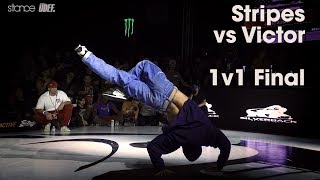 Stripes vs Victor [1v1 final] // .stance // Silverback Open 2018 - UDEF