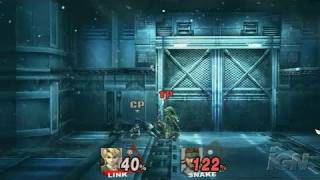 Super Smash Bros. Brawl Nintendo Wii Gameplay - Snake