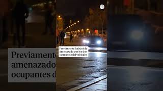 El brutal atropello de un hombre en plena calle de Madrid #Atropello #Madrid #Detenidos