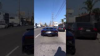 #shorts Lamborghini Aventador SV With Gintani F1 Package