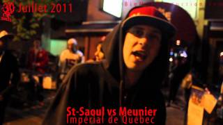 St-Saoul répond a Meunier, Dj Premier@Québec (Wordup! Battles)