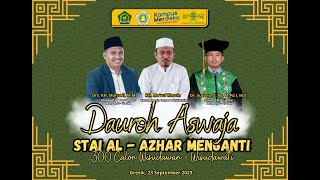 Dauroh Aswaja - Aswaja Center PCNU Gresik di STAI AL AZHAR MENGANTI GRESIK