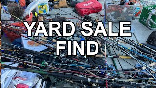 YARD SALE FISHING GEAR FIND THAT WILL BLOW YOUR MIND